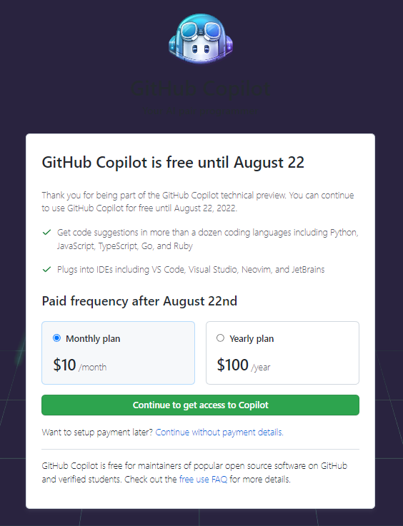 Paid Plan